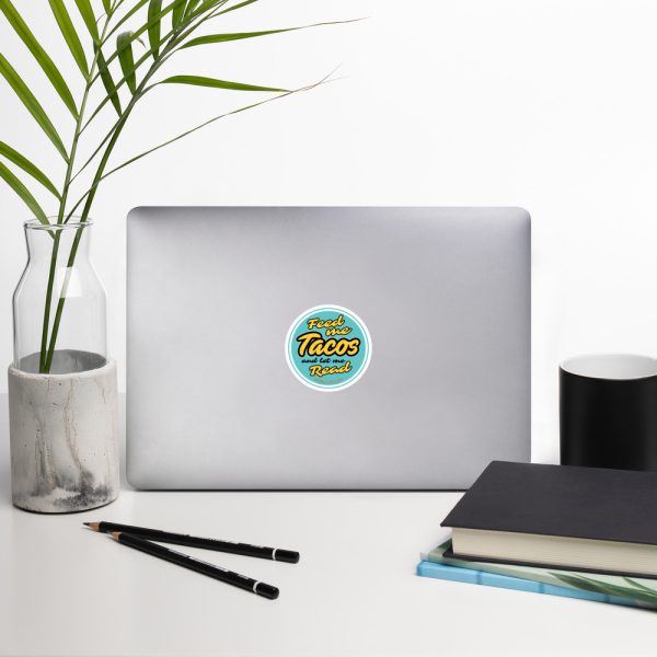 Feed Me Tacos Bubble-free stickers 3", 4", or 5.5" - Image 3